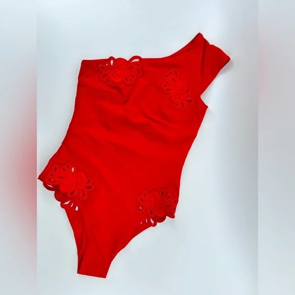 NWT Agent Provocateur Cilla Red Swimsuit Ibiza Size AP 2 US 4 Small - Picture 4 of 15